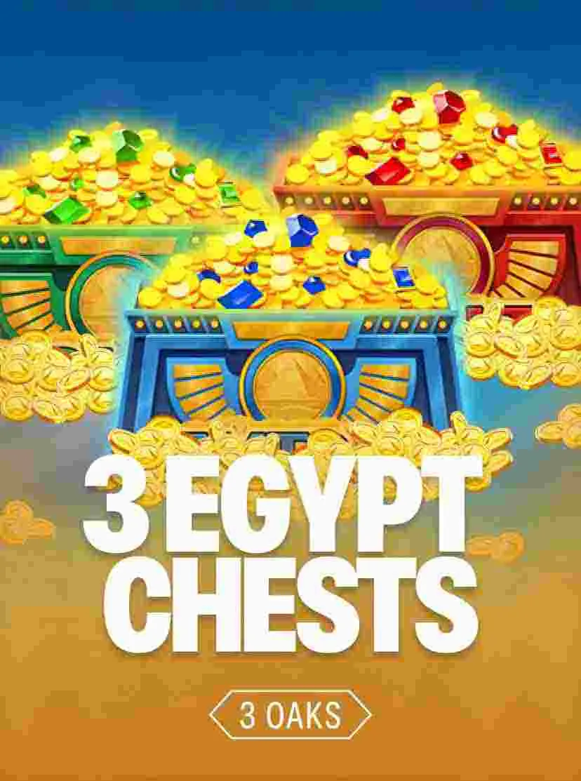 3 Egypt Chests — игра ZOOMA